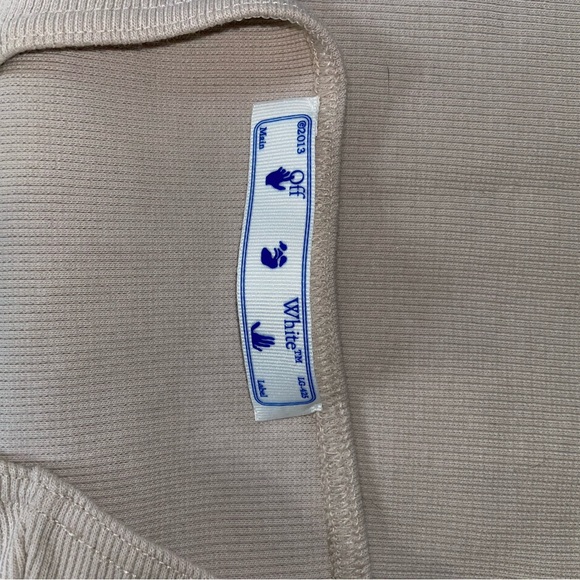 Off-White logo-print sleeveless body - Picture 8 of 9